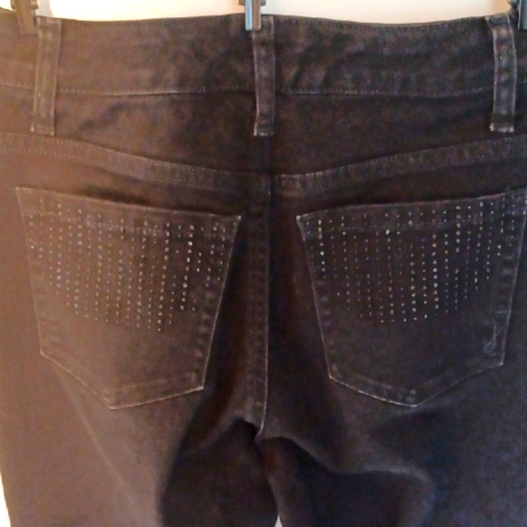 Jones New York Charcoal Jeans, 6P - Picture 1 of 9